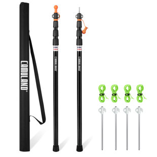 Aluminum Tent Poles (Set Of 2)