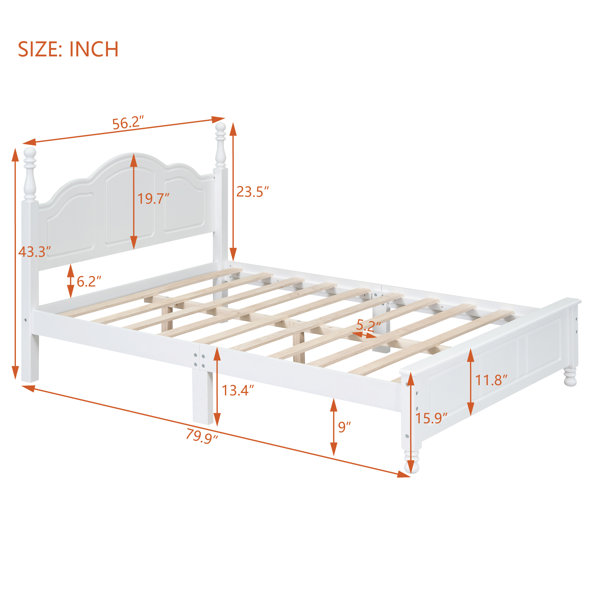 Alcott Hill® Billur Upholstered Platform Bed & Reviews | Wayfair