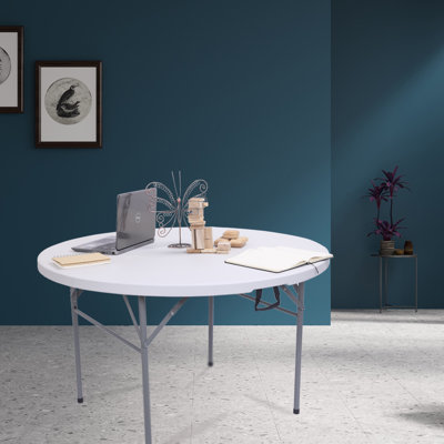 Table de banquet circulaire en plastique