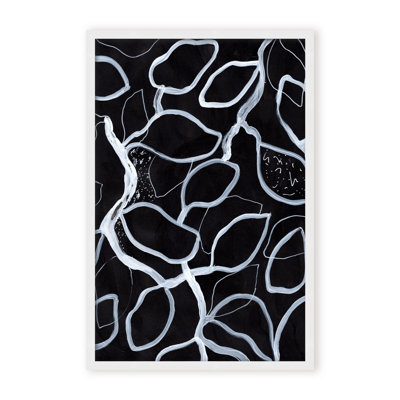 Abstract Tangled by 1X - Framed Artwork on Paper
