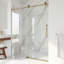 Cass 56-60" W x 76" H Sliding Frameless Shower Door with 3/8" Clear Glass-1742482034