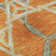 Premium Machine Washable Prisco Orange Rug
