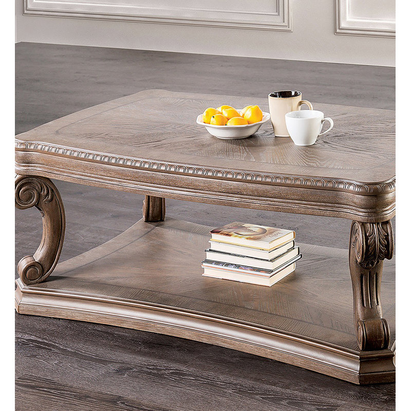 Table basse de style traditionnel Dentil Moulures