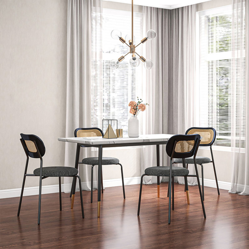 Chaise d'appoint Agaro, Gris