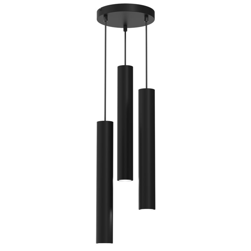 Hudson 3 - Light Pendant, Black