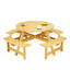Table de pique-nique d'extérieur pour 8 personnes-621391854