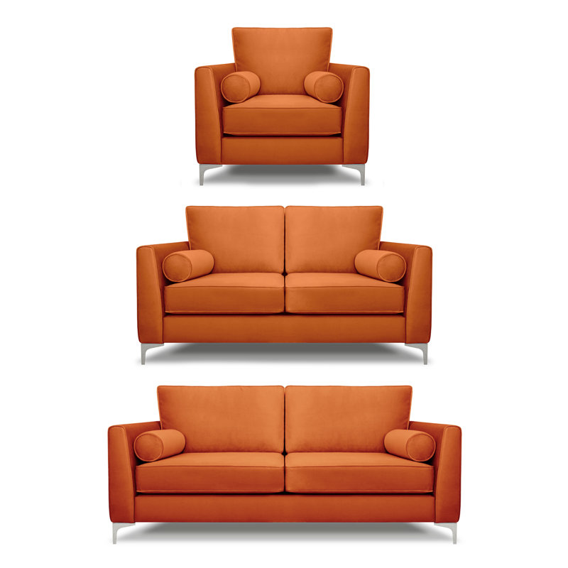 Kyle 3 - Piece Living Room Set, Marmalade
