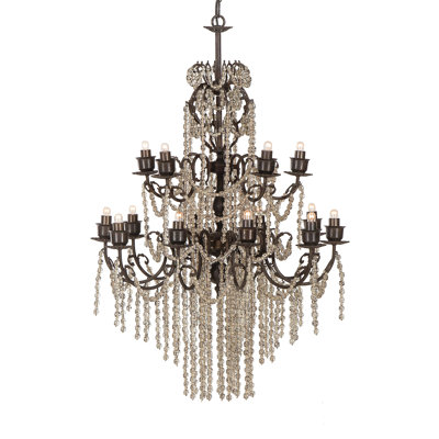 Nellcote 15 - Light Tiered Chandelier