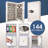 144 Keys Key Cabinet Digital Keypad Wall Safe