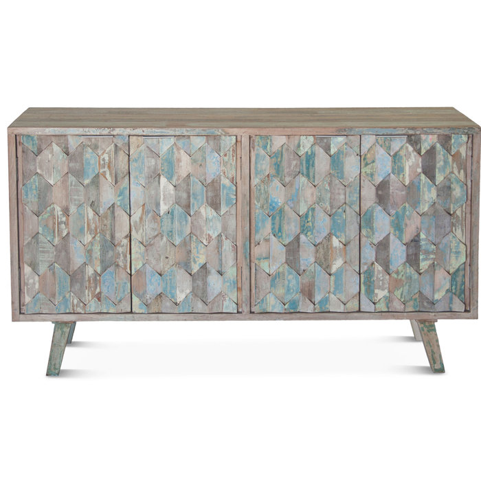 Rosecliff Heights Fleta 61'' Solid Wood Sideboard & Reviews | Wayfair