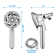 Water Saving/Powerful Pulse/Natural Rainfall/Massage/Powerful Rainfall/Powerful Pulse&Massage/Super Rainspray Adjustable Shower Head with Water Filtration