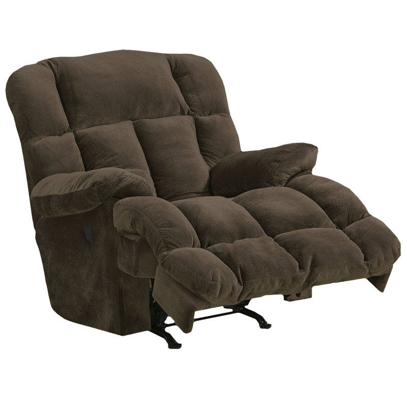 Fauteuil inclinable standard 44 po Glenrock, Mélange de polyester brun