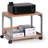 Durable  System 48 Multi-Function Trolley, Metal, 2 Shelves, 23.6 X 18.7 X 17, Beech-105777381