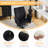 28.5“ W Velvet Dovetail Swivel Office Chair-282804797