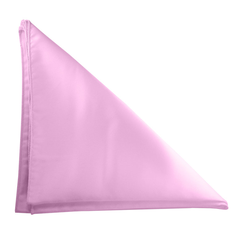 Polyester Square Napkin, Peppermint Pink