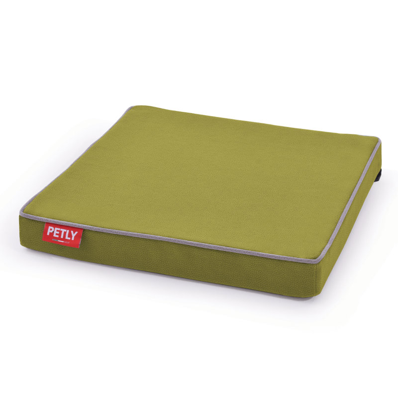 Orthopedic Microfibre Pet Bed, Green
