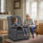 Whitson Kids Recliner Chair with  Anti-Tilt, Cup Holders, 2 Side Pockets, Faux Leather-965114926