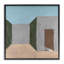 «Gray Rustic Building», art de la giclée encadrée par Michael Willett-433874996-433874997