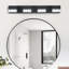 Éclairage pour meuble-lavabo à 4 lumières Kyerra