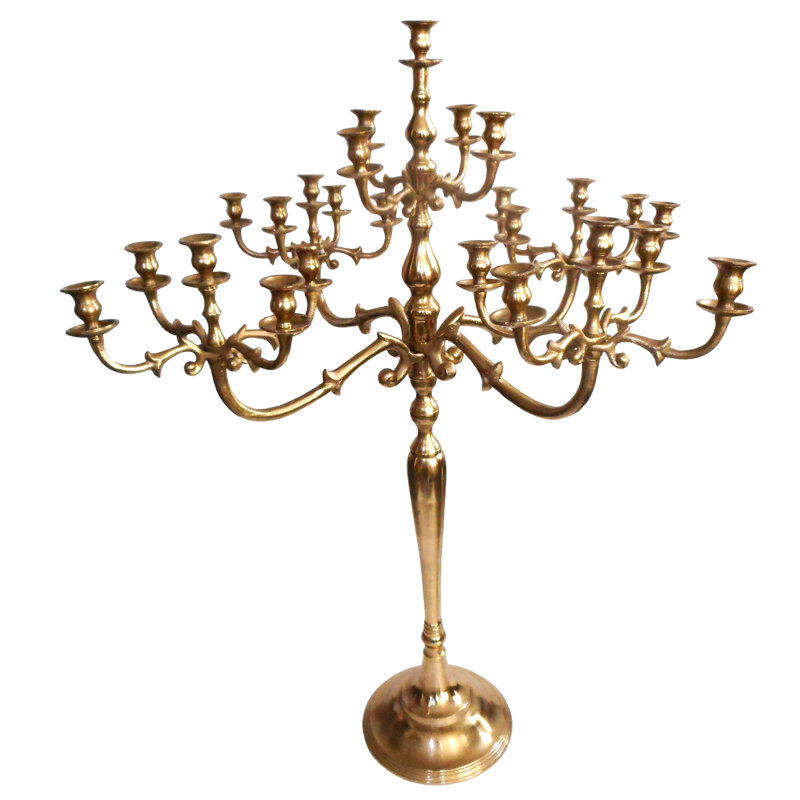51.2'' H Metal Tabletop Candelabra
