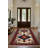 Kaia Collection Digital Print Cotton-Polyester Burgundy Moroccan Rug-1277557529
