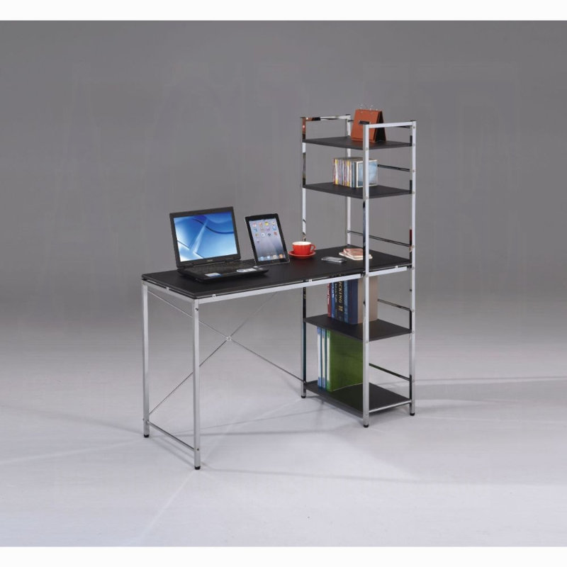 Aven Writing Desk W/Shelves