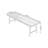 Black Rectangular Solid Wood Writing desk-533090026