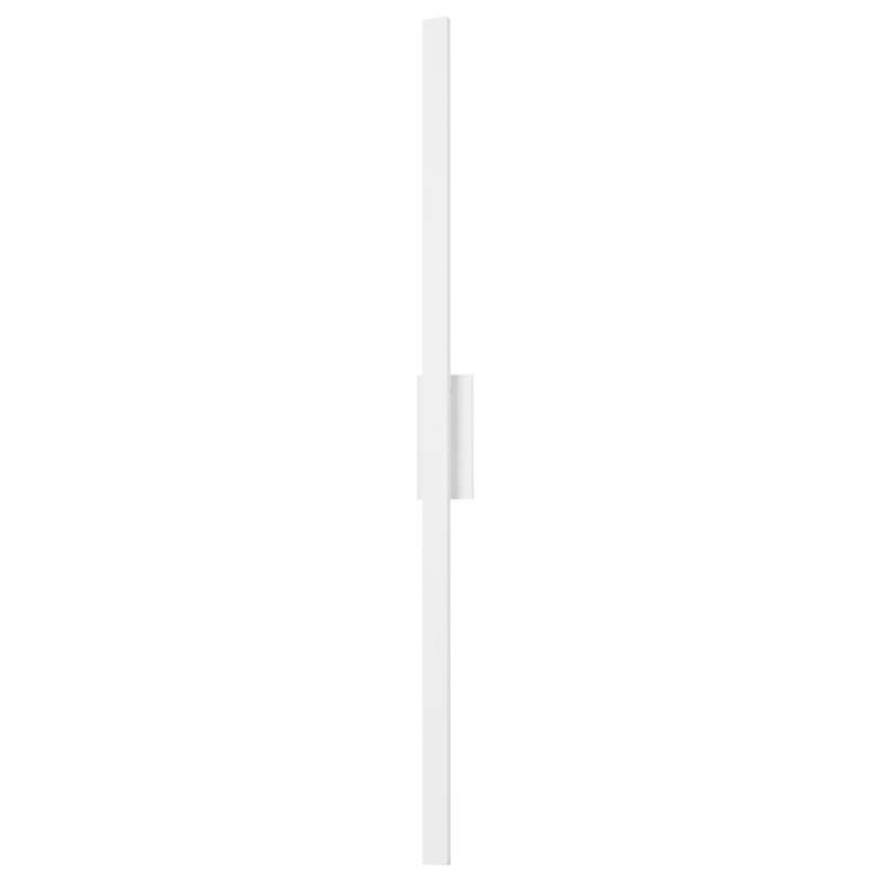Chesnet-Outdoor Wall Mount, 96" H x 4.5" W x 2.75" D, White