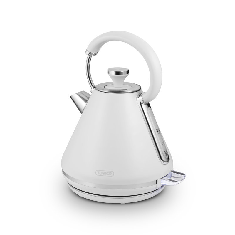 ​​Tower T10087 Mirage Kettle with Digital Control Panel, Variable Temperature Function, Rapid Boil Technology, Viewing Window, Removable Filter, 3kW, 1.7L