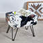 48.3cm Wide Rectangle Animal Print Footstool Ottoman