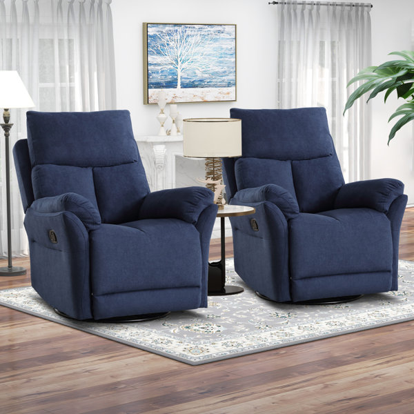 Blue Recliners | Light Blue Recliner & Royal Blue Recliner Chair