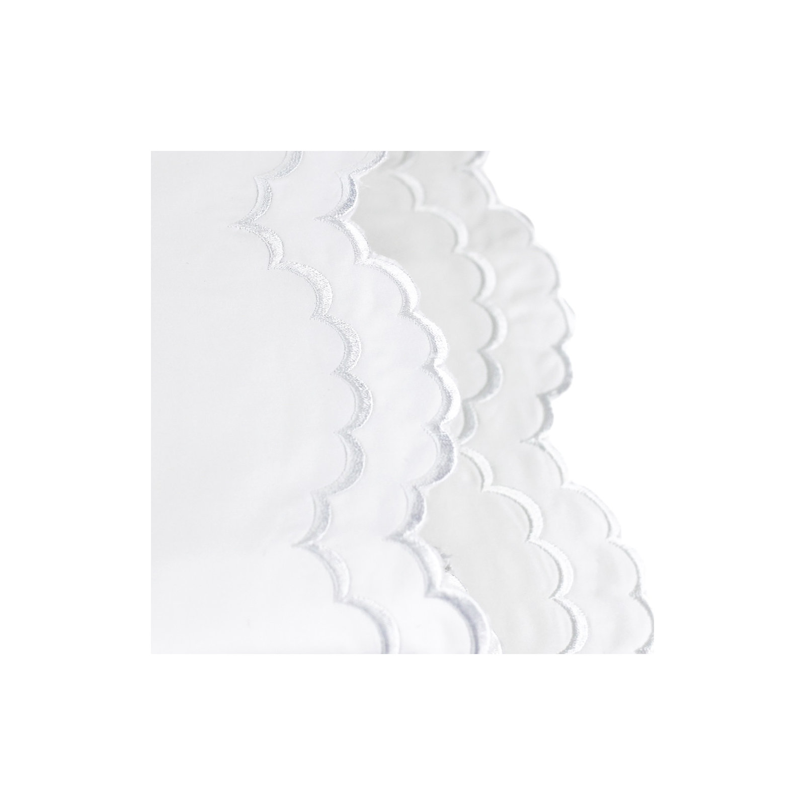 Bartlow - Set of 2, White, Standard Pillowcase