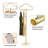 Coat Rack Freestanding With Marble Base