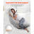 Pregnancy Pillows L-Shaped Maternity Pillow for Pregnant Women Soft & Breathable