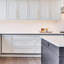Paquet de 10 poignées d'armoire, poignée moderne en alliage de zinc pour la cuisine et la salle de bain, trou central de 3,75 po, poignées de tiroir ambidextre durables-114829807-114829809