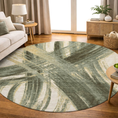 Tapis abstrait lavable à la machine de qualité supérieure Mayfield AMF2421