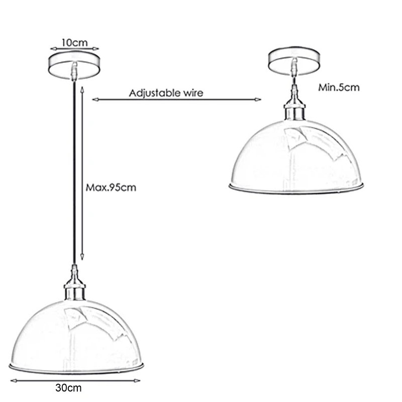Motta 1 - Light Single Pendant, Orange