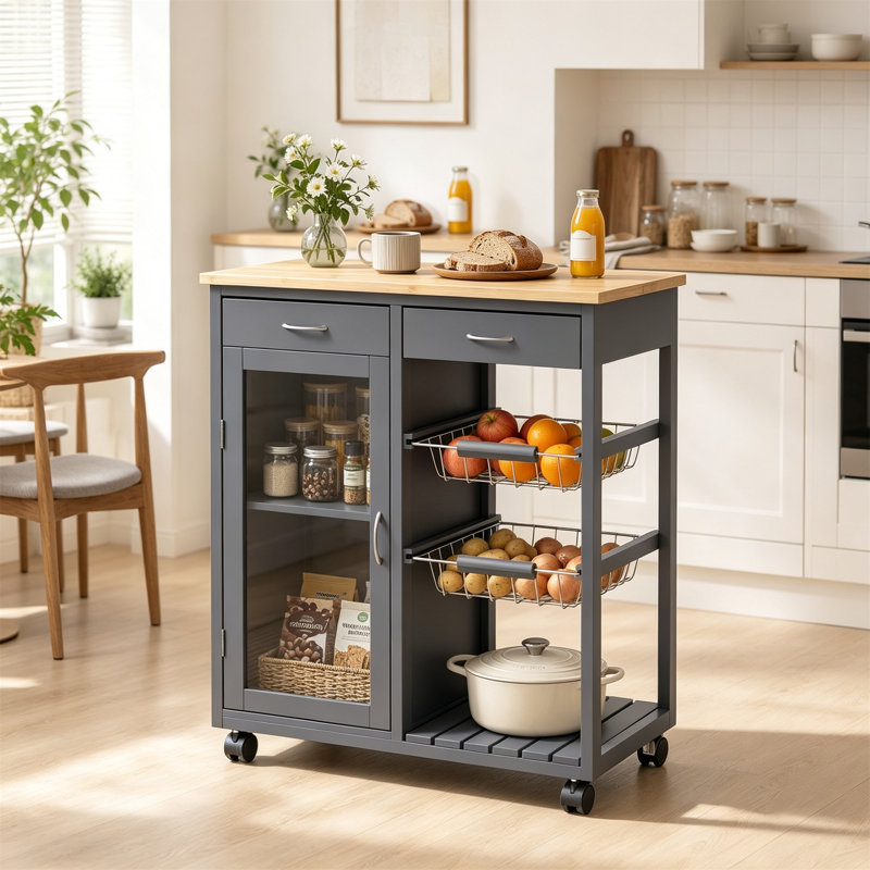 67 cm W Kitchen Island with
