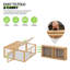 Cage à poulailler pliable en bois Leithow-873793490