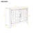 40'' Modern Cabinets With Unique Design Doors With 1 Adjustable Shelves