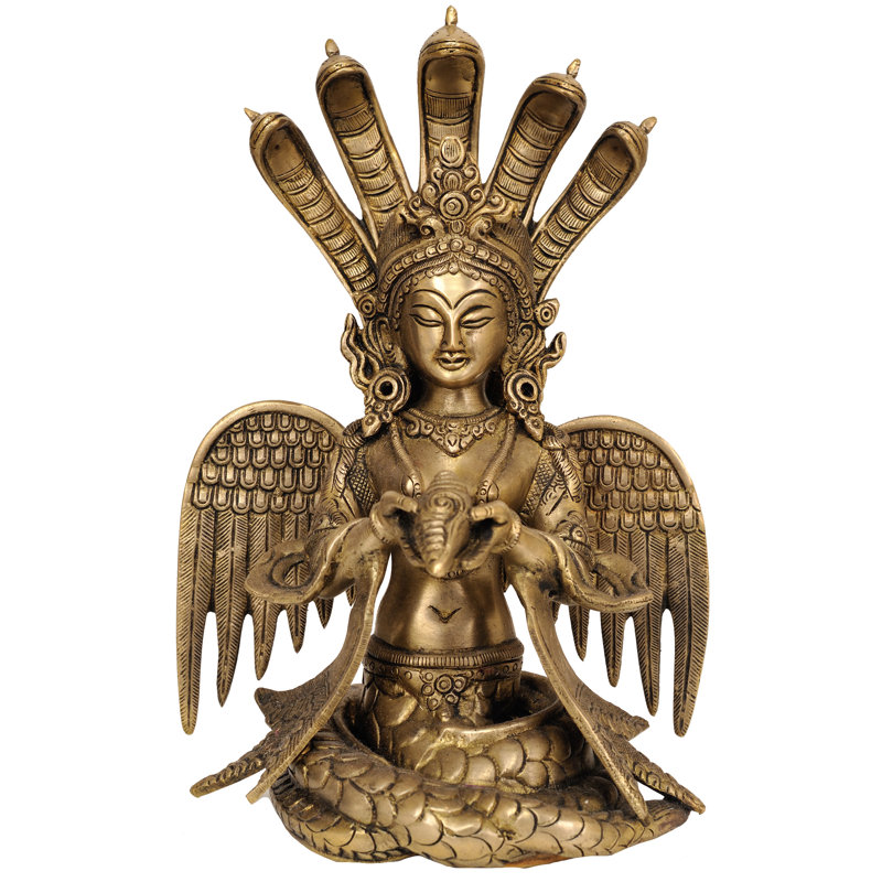 Femme serpent (Naga Kanya), Laiton naturel