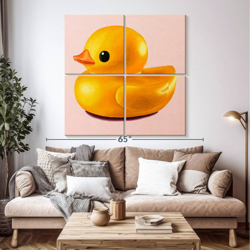 Canard en caoutchouc brillant Ashelle