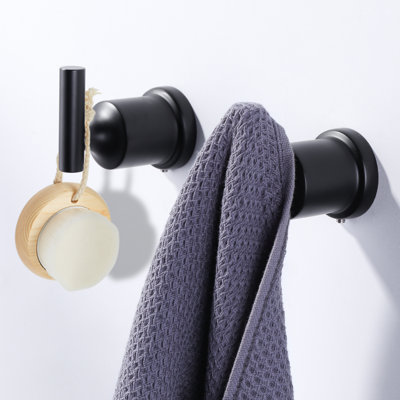 Wall Mounted Towel Hooks, Heavy Duty Wall Hooks SUS 304 Stainless Steel, Coat Hooks For Bathroom Bedroom Hotel Kitchen