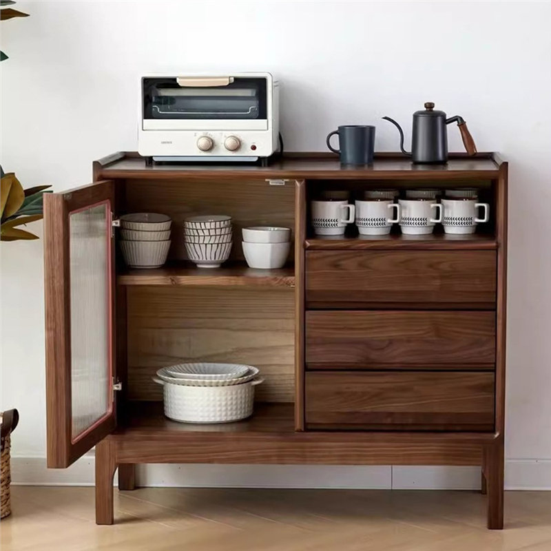 Armoire de rangement moderne et minimaliste pour le salon, 35.43" H x 27.56" W x 15.75" D