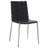 Brett 18'' H Leather Upholstered Metal Armchair-751928387-751928396