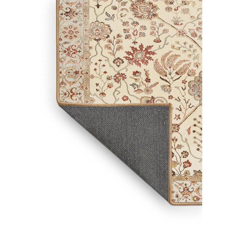 Feodor Floral Indoor Rug, Rectangle 2' x 3'