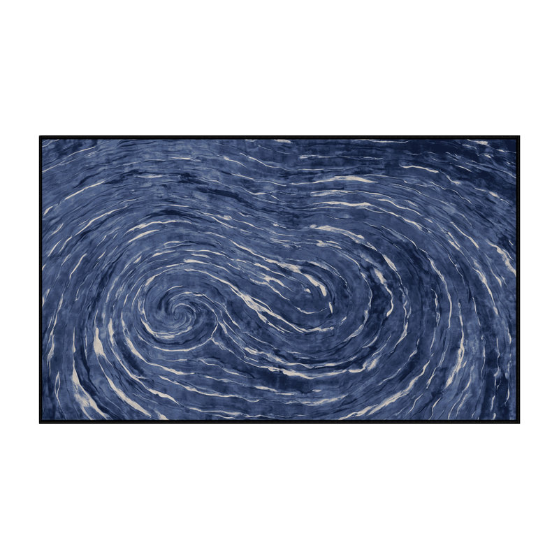 Machine Washable Gray Area Rug, Runner 2' x 4'