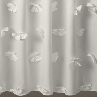Clarkstown Solid Colour Shower Curtain