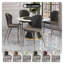 Ensemble de 4 chaises d'appoint rembourrées Leisuremod-105507309