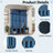 [Assembly Video] Farmhouse Hall Tree With 4 Hidden Hanging Hooks-1541829620